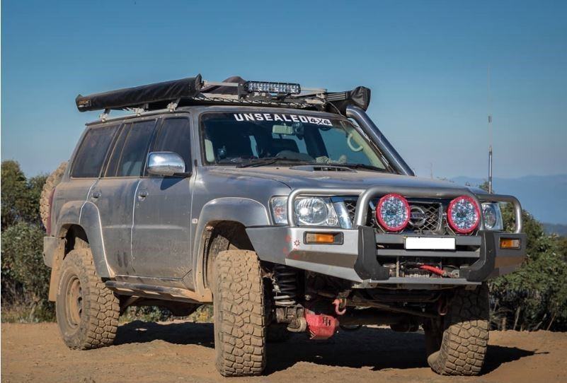 This raised Patrol is built to withstand the rough stuff.