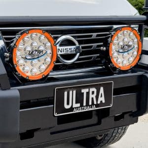 Driving Light with Orange Rim