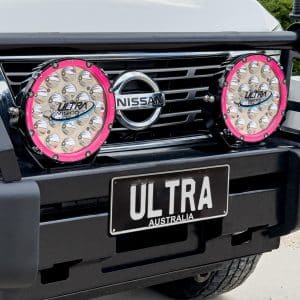 Driving Light with Pink Rim