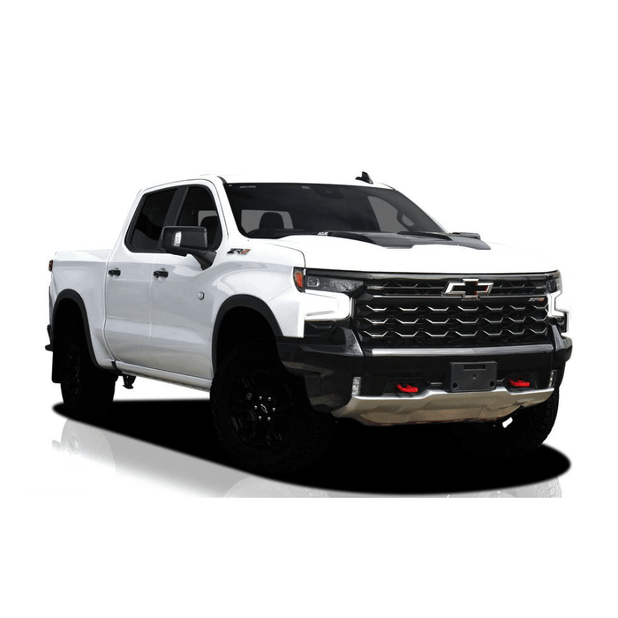 Chevrolet Silverado 1500 (ZR2 & Z71 – 2022 on, 4th Gen) Behind The Grille Light Bar Kit